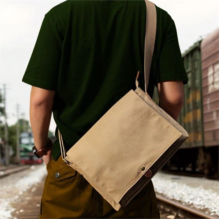 canvas shoulder carrier bag-front 1